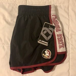 women’s florida state university (fsu) colosseum athletic shorts